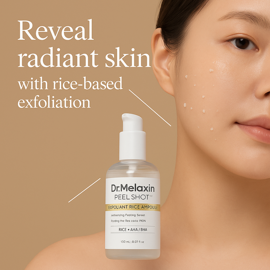 Dr.Melaxin Official Peel Shot Glow Rice Ampoule