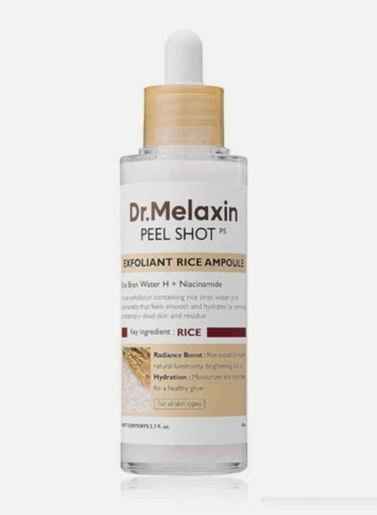 Dr.Melaxin Official Peel Shot Glow Rice Ampoule
