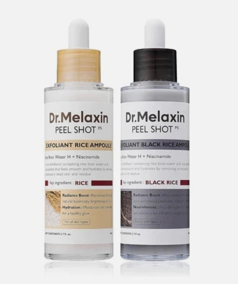 Dr.Melaxin Official Peel Shot Glow Rice Ampoule